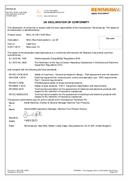 Declaration of conformity:  NC4 Air Off F145C Blue - UKD 2021-00979