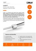 Data sheet:  LinACE™ - InAxis Linear Absolute Magnetic Shaft Encoder
