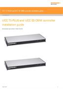 Installation guide:  UCC T3 PLUS and UCC S3 CMM controller
